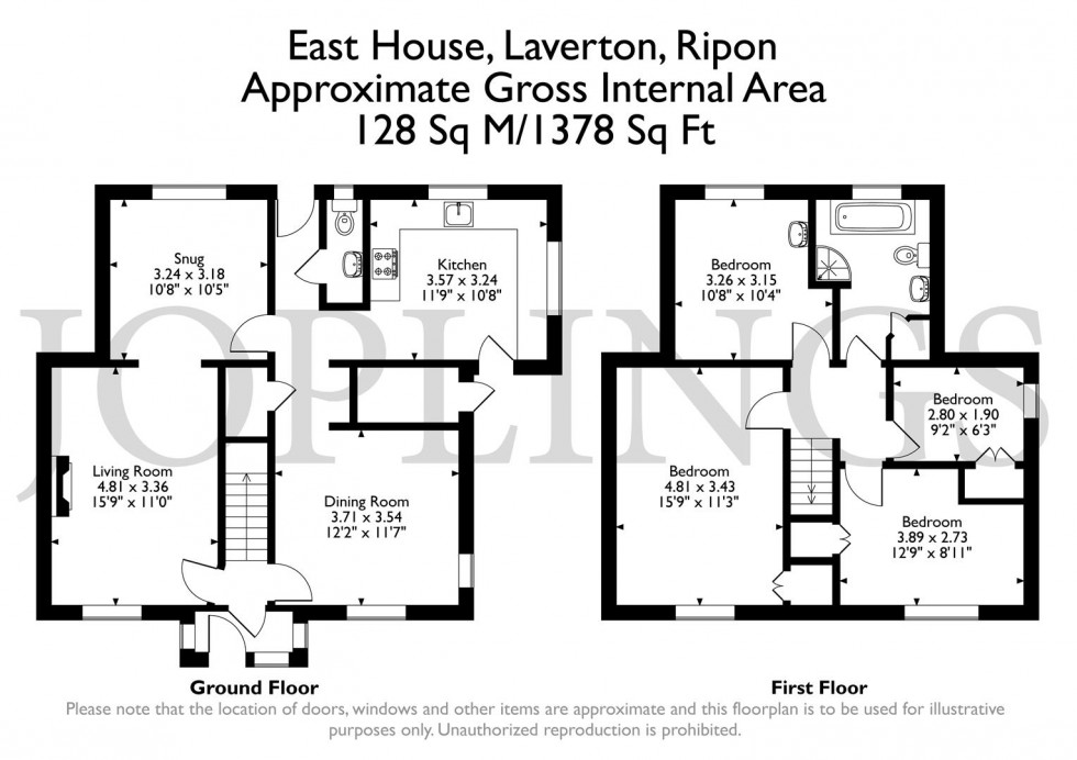 Floorplan for Laverton, Ripon